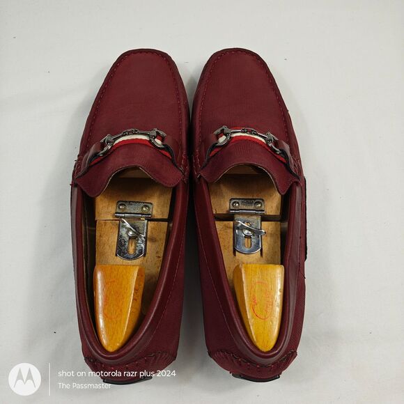 Men's BRUNO MARC Horse-Bit Loafers Leather Suede Driving Moccasins US Size 11.5 - Picture 7 of 11